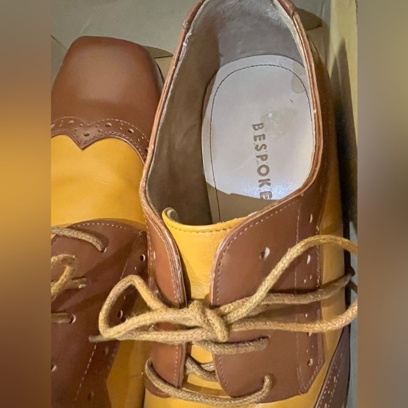 Custom two toned brown tan shoes (MB2) main image 7
